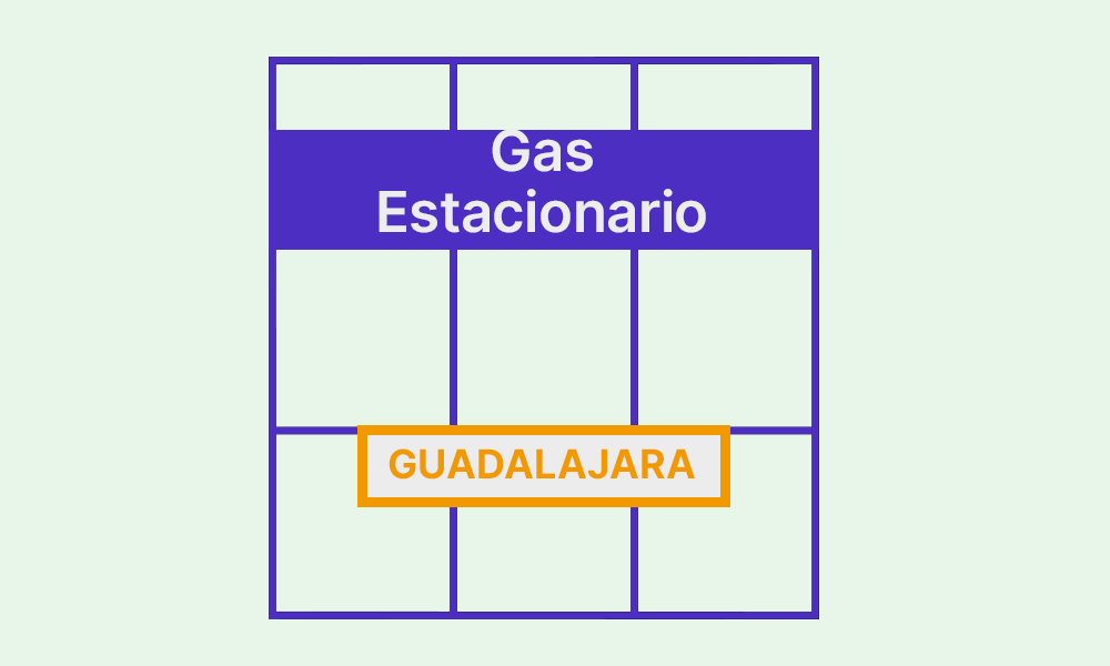 gas estacionario en guadalajara jalisco