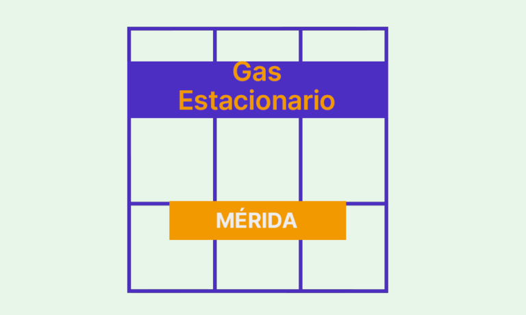 gas estacionario merida