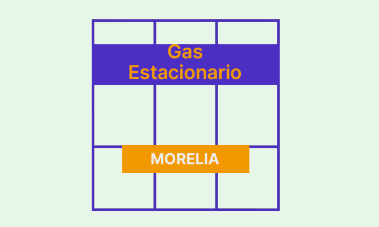 gas estacionario morelia